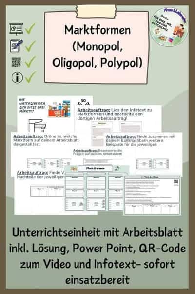 Vorschau - Stundenentwürfe - Marktformen WR 8/9 - Deckblatt
