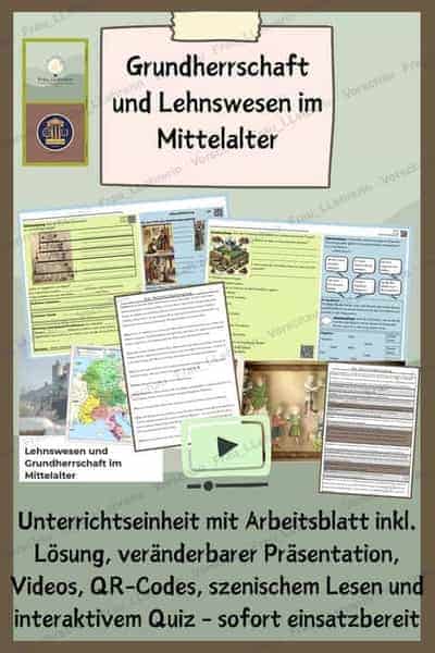 Vorschau - Stundenentwürfe - Materialpaket Mittelalter 1 - Seite 1