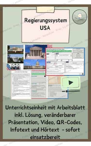 Vorschau - Stundenentwürfe - Materialpaket USA 2024 (Wahlen, Wahlkampf, politisches System) - Seite 1