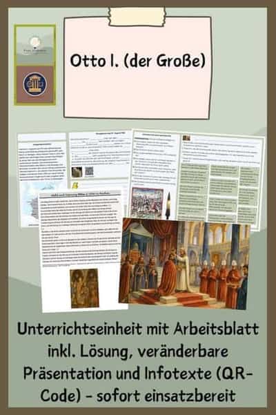 Vorschau - Stundenentwürfe - Otto I. (der Große) - Deckblatt