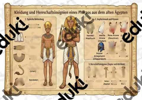 Vorschau - Stundenentwürfe - Pharao - altes Ägypten - Seite 1